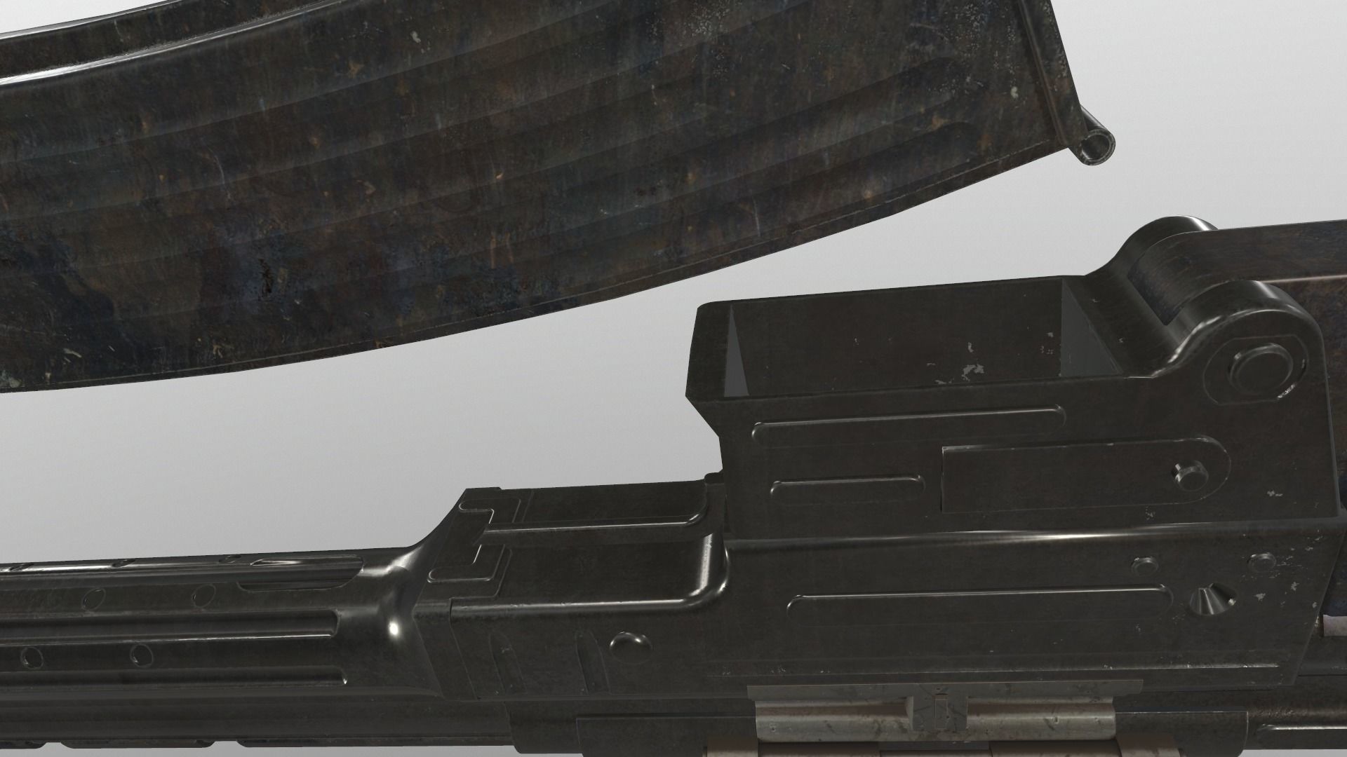 Assault rifle mp 44 3D model_14