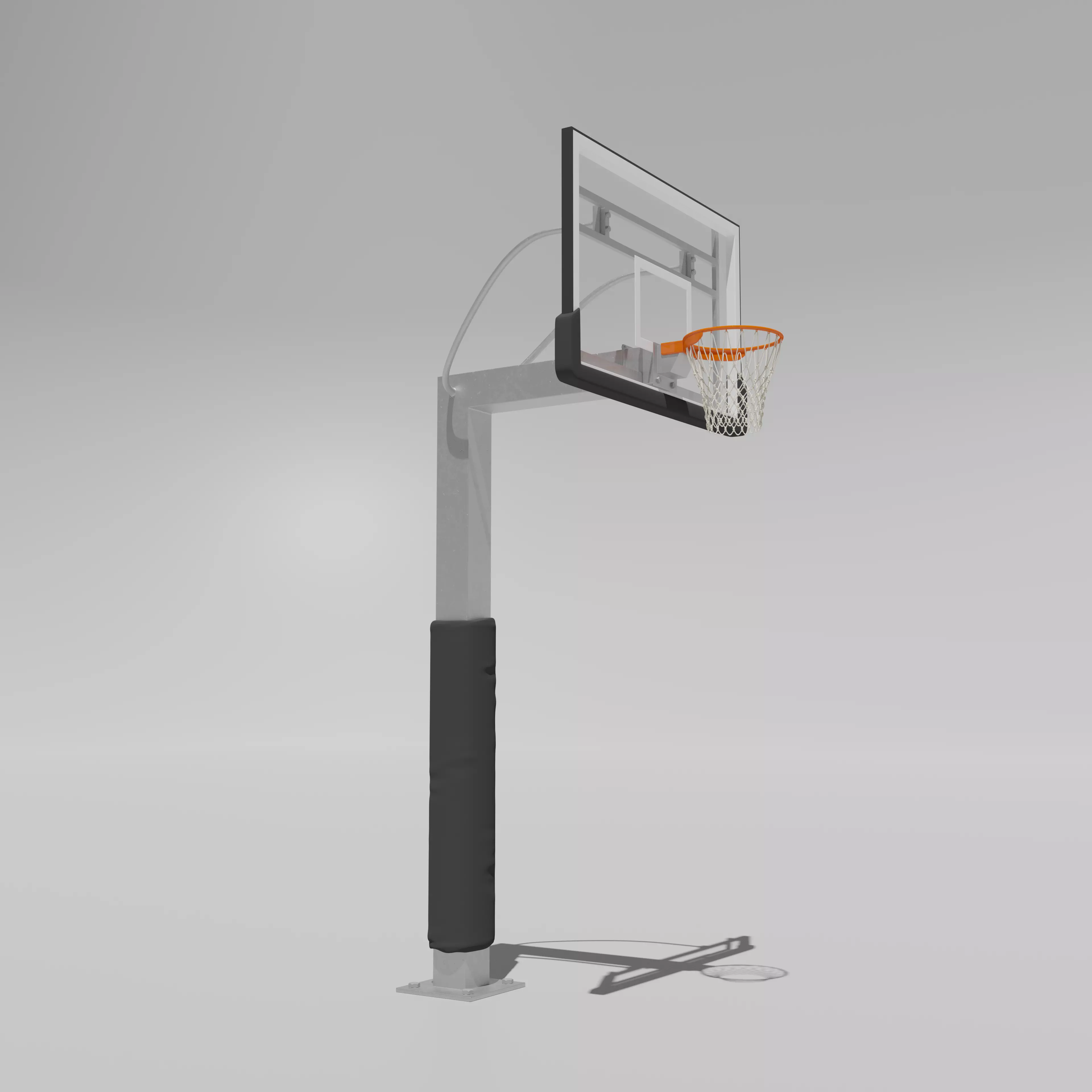 Basketball Hoop 3D model_0