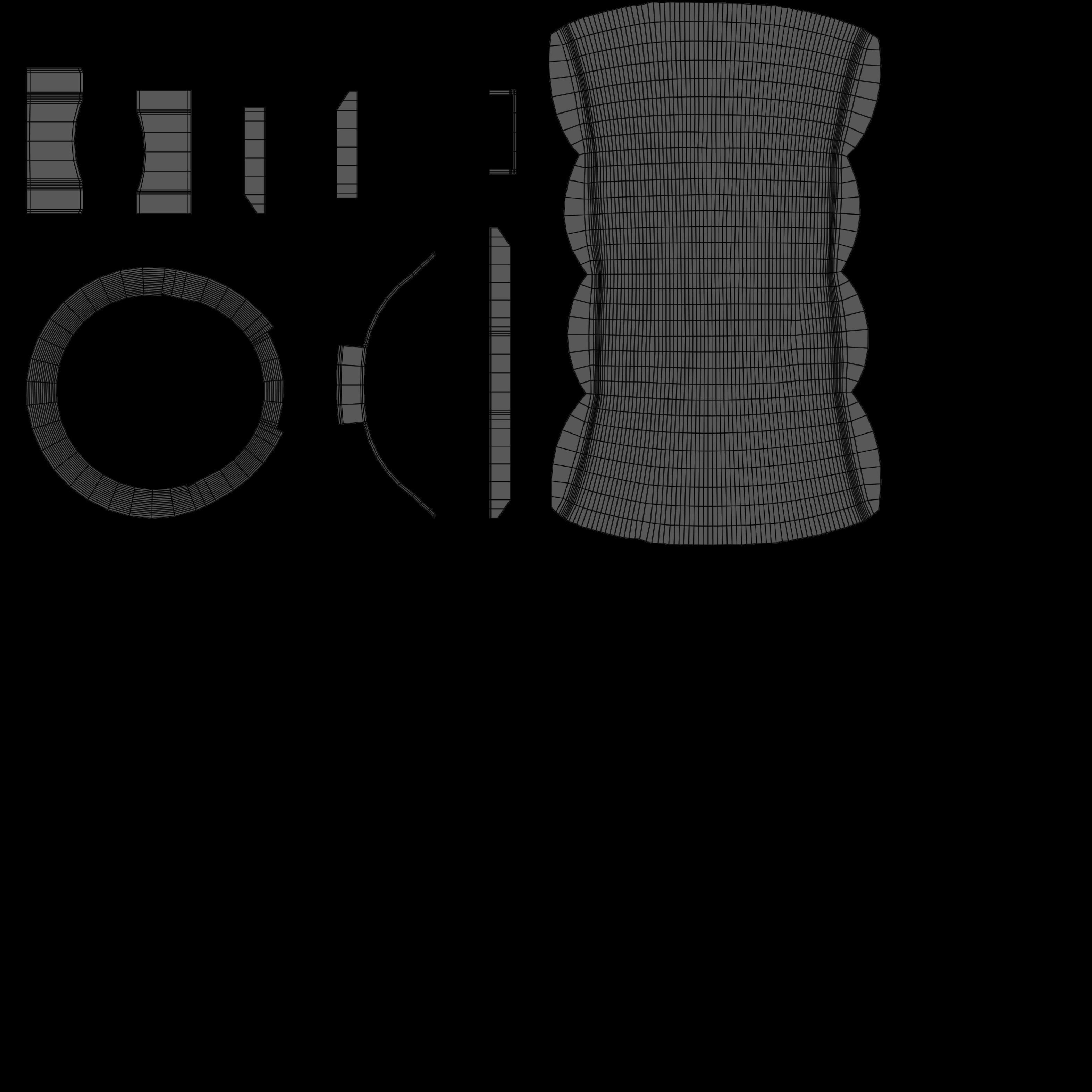 Basketball Hoop 3D model_13