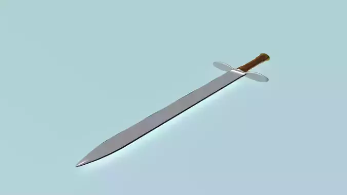 Cross double razor sword