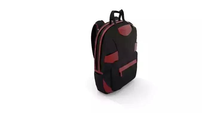 Bagpack backpack 3D model