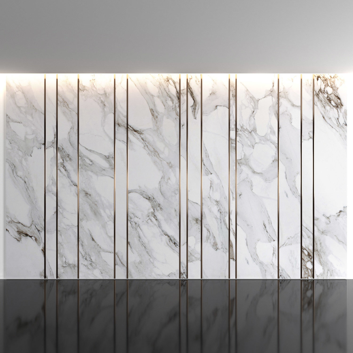 Marble panels 2 3D model_3