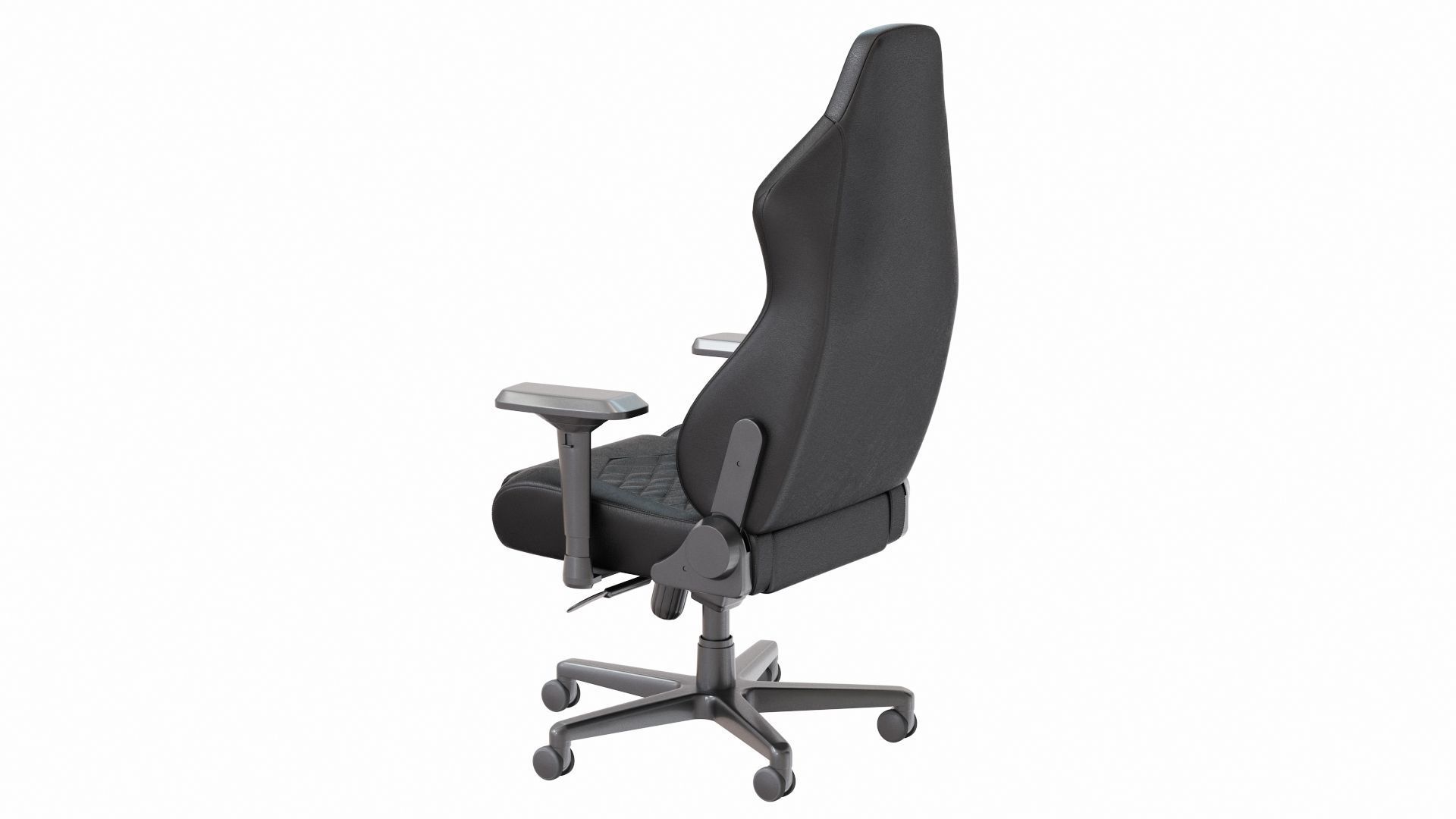 chair gaming 3D model_4