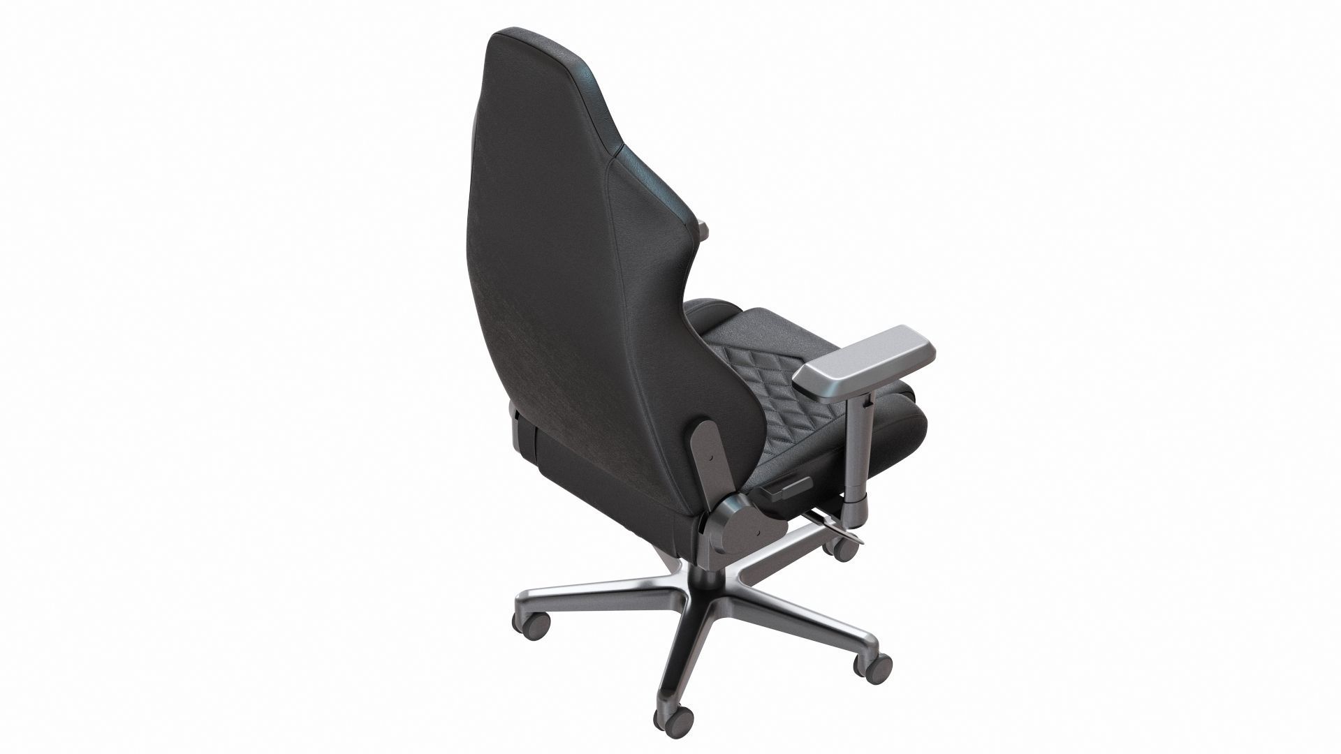 chair gaming 3D model_3