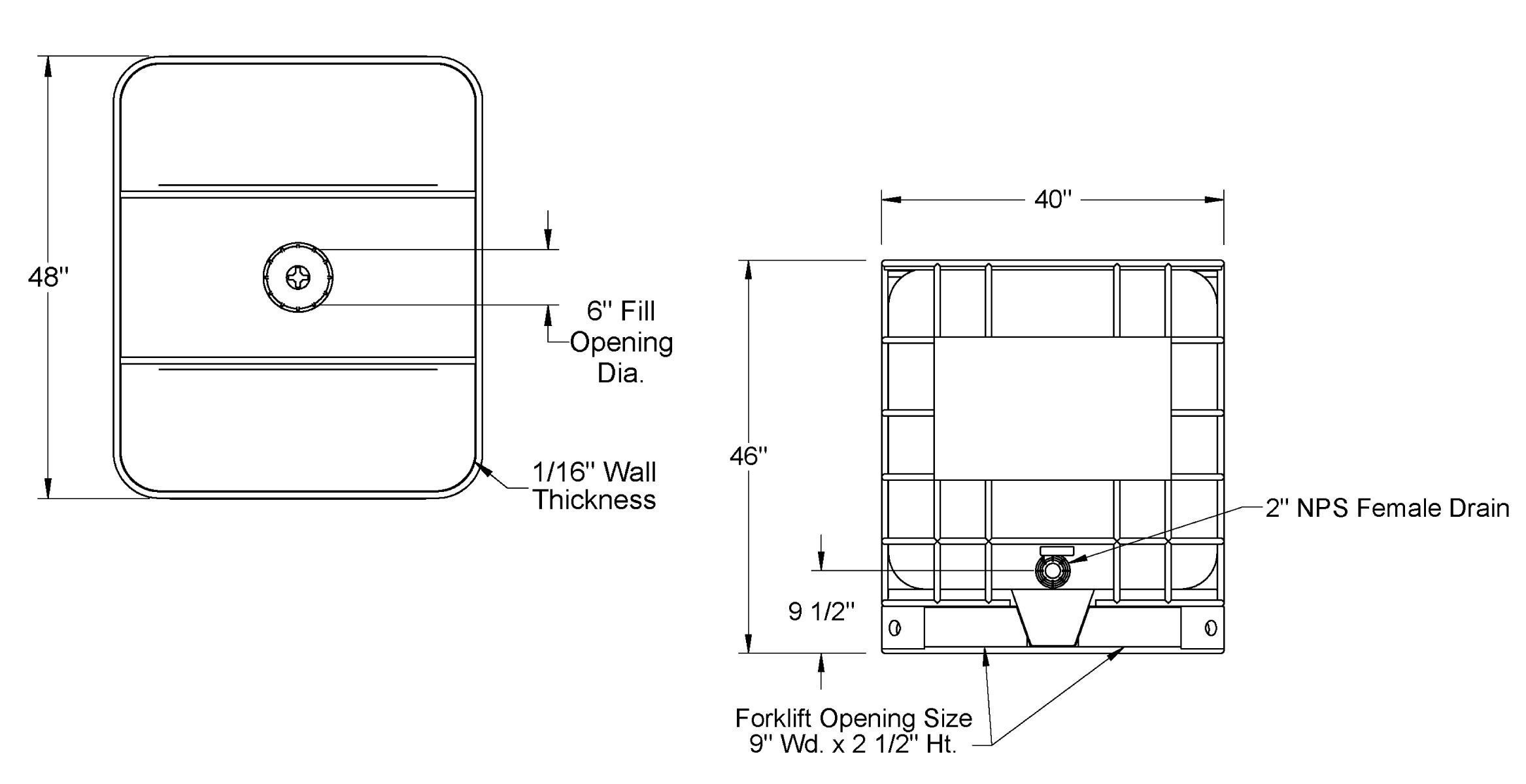 water tank 3D print model - Compliant Tank 3D print model_2