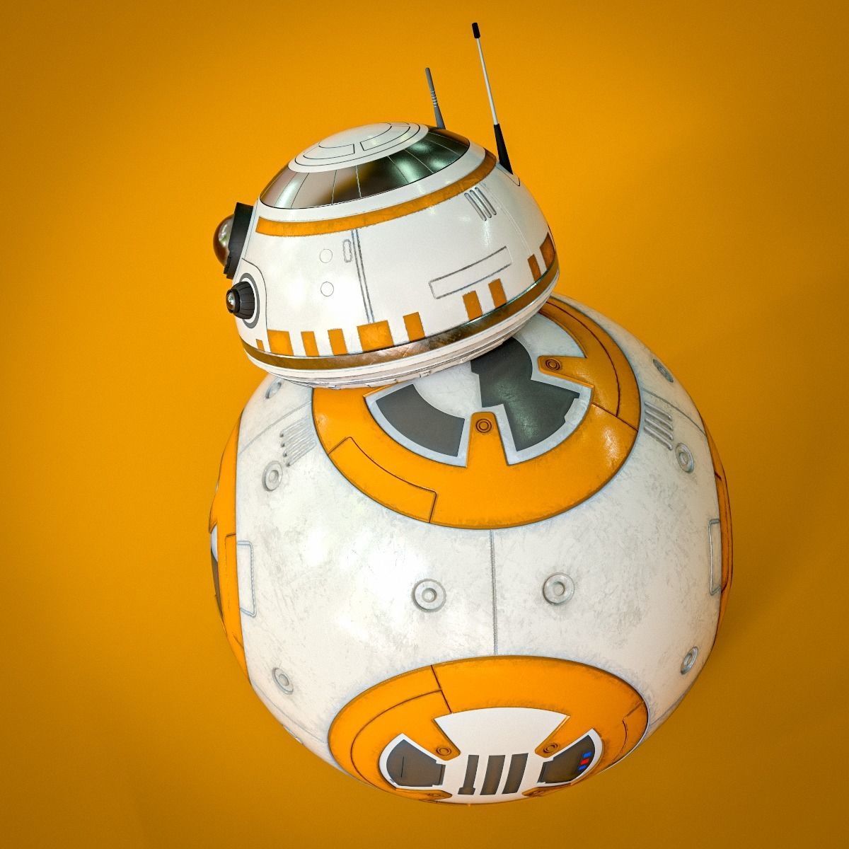 Star Wars BB-8 3D Print Ready Model Kit 3D print model_2