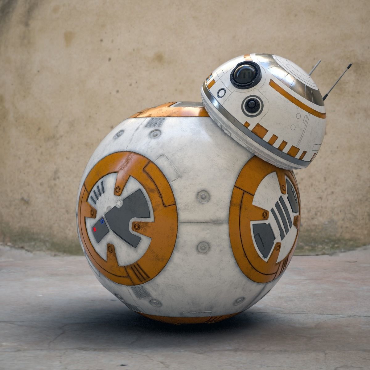 Star Wars BB-8 3D Print Ready Model Kit 3D print model_4