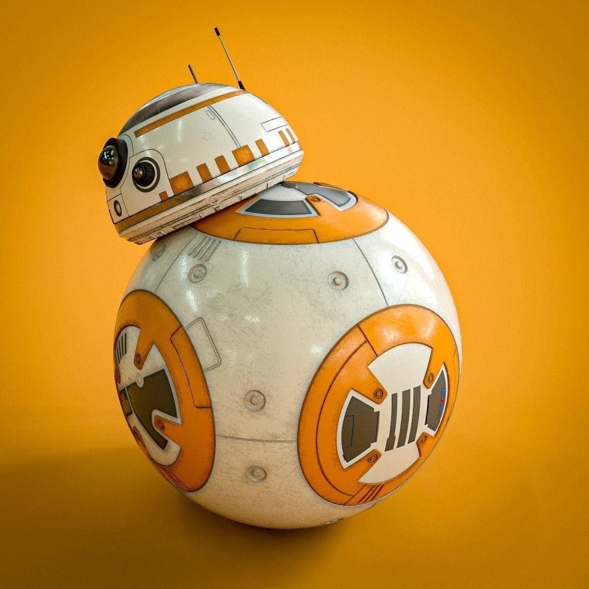 Star Wars BB-8 3D Print Ready Model Kit 3D print model_1