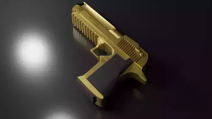 Gold Desert Eagle