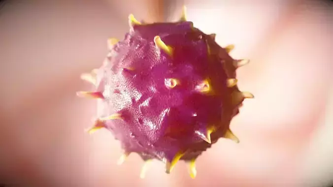 CGI - SARS VIRUS ARTISTIC REPRESENTATION