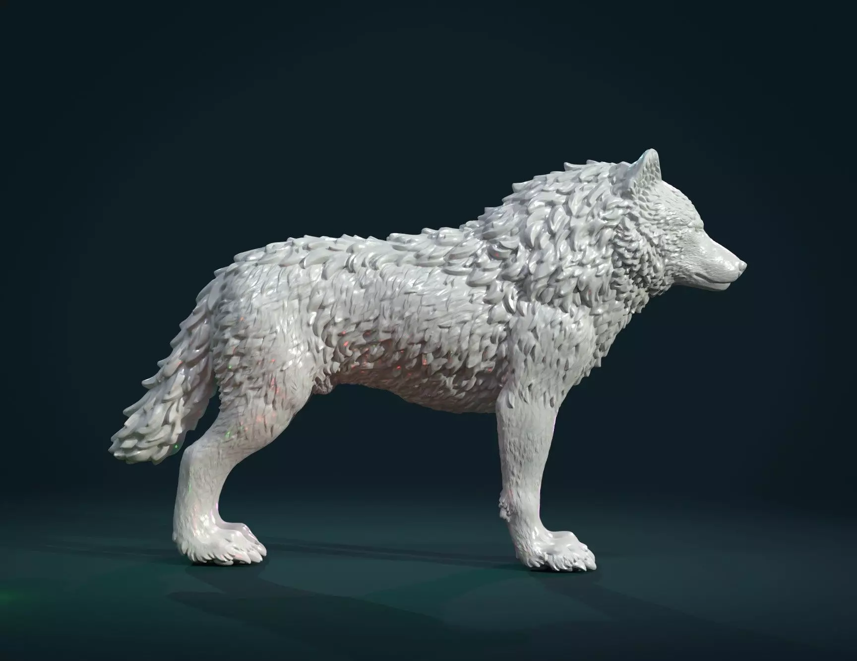 Wolf IV 3D print model
