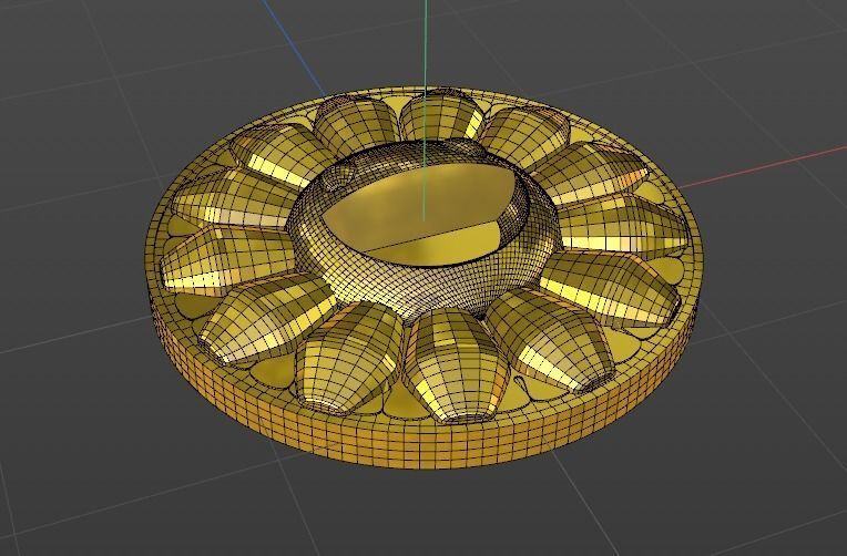 murakami coin Free 3D print model_2