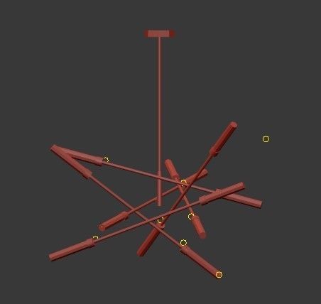 Untitled chandelier 3D model_1