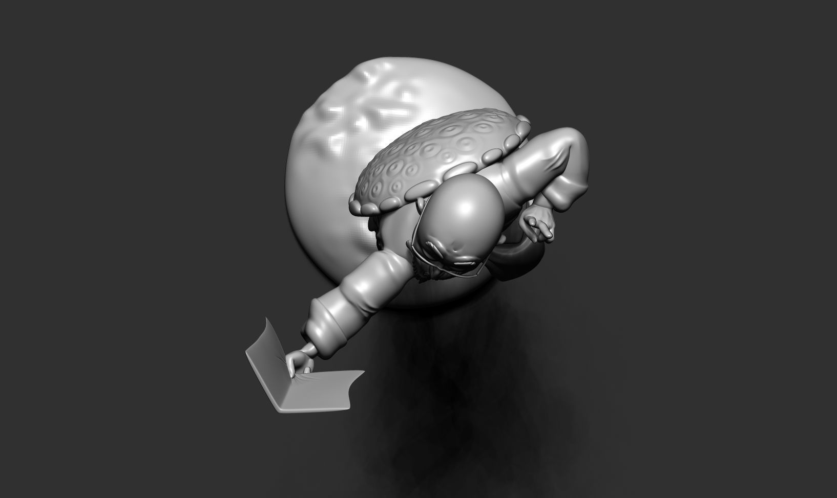 Master Roshi - Dragon Ball Fan art 3D print model_18