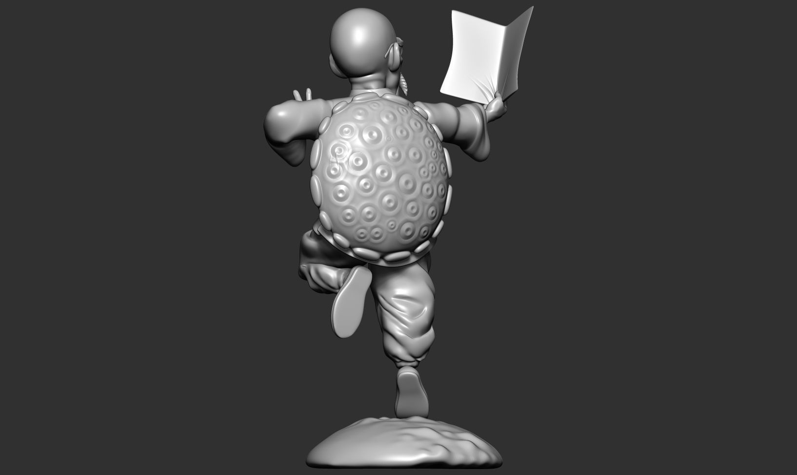 Master Roshi - Dragon Ball Fan art 3D print model_11
