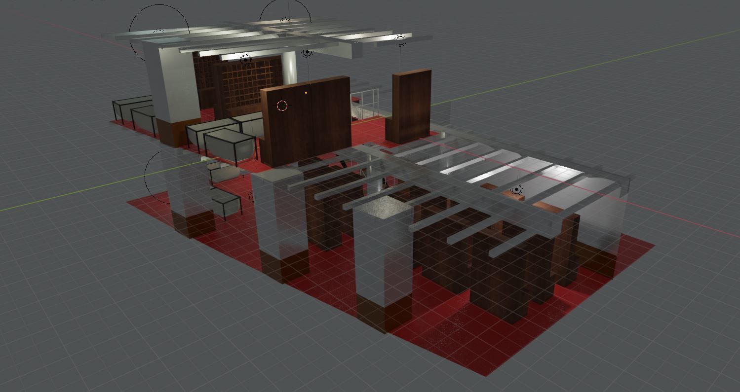 Titanic Mail Room Low-poly 3D model_4