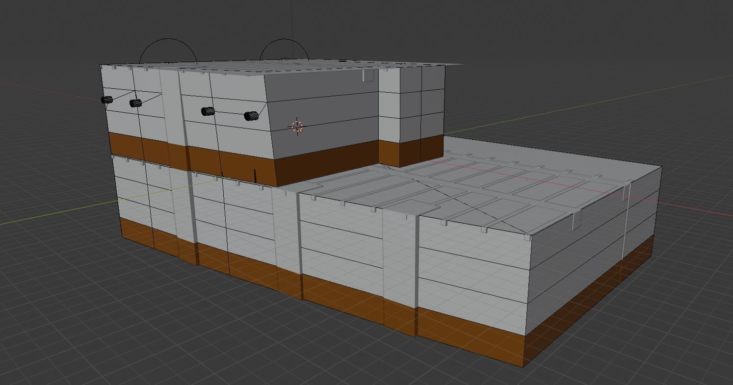Titanic Mail Room Low-poly 3D model_8