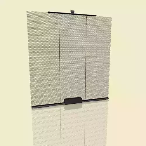 Car Window Curtain 3D model