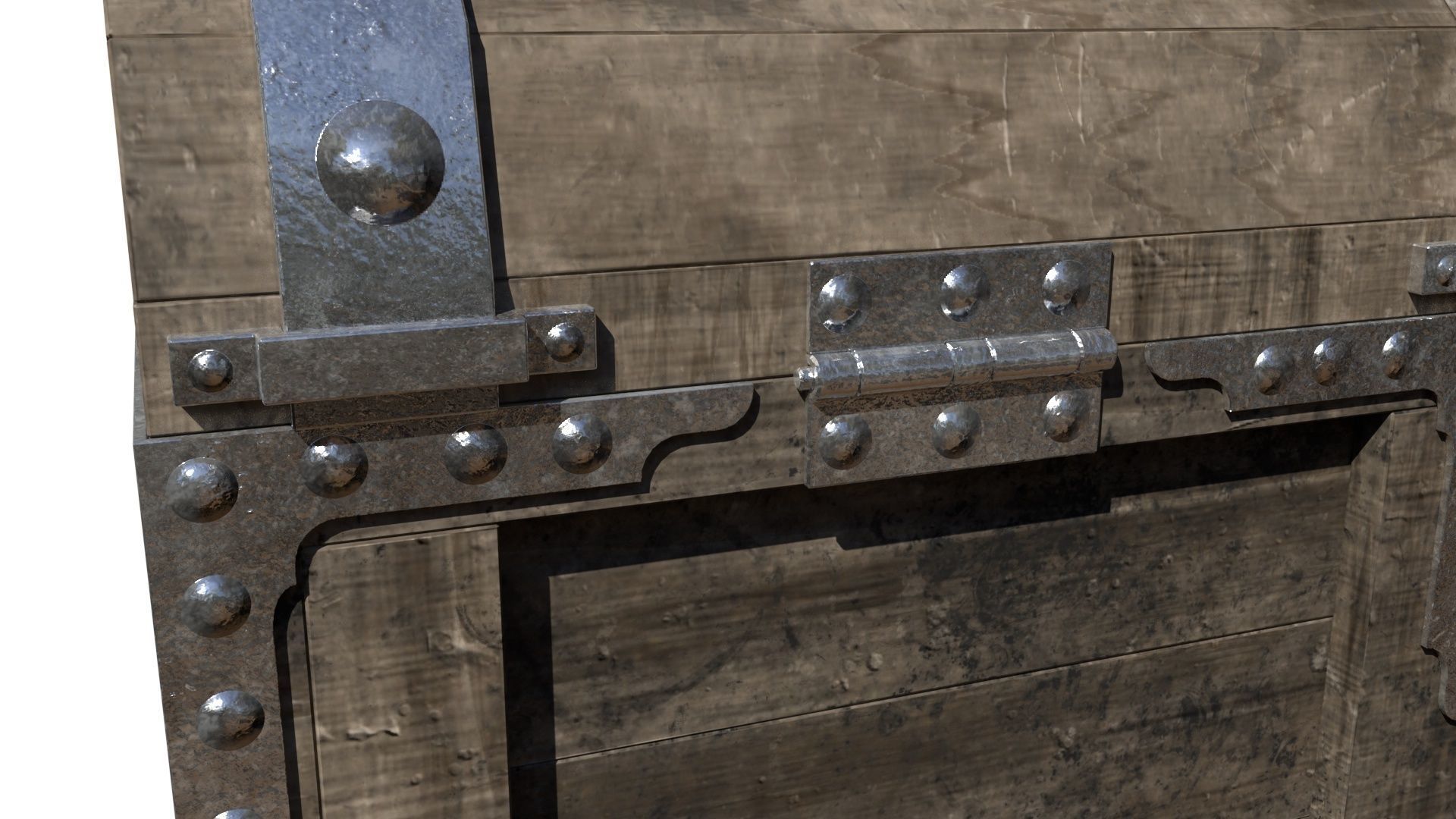 3D Treasure Chest Corona 3D model CGTrader