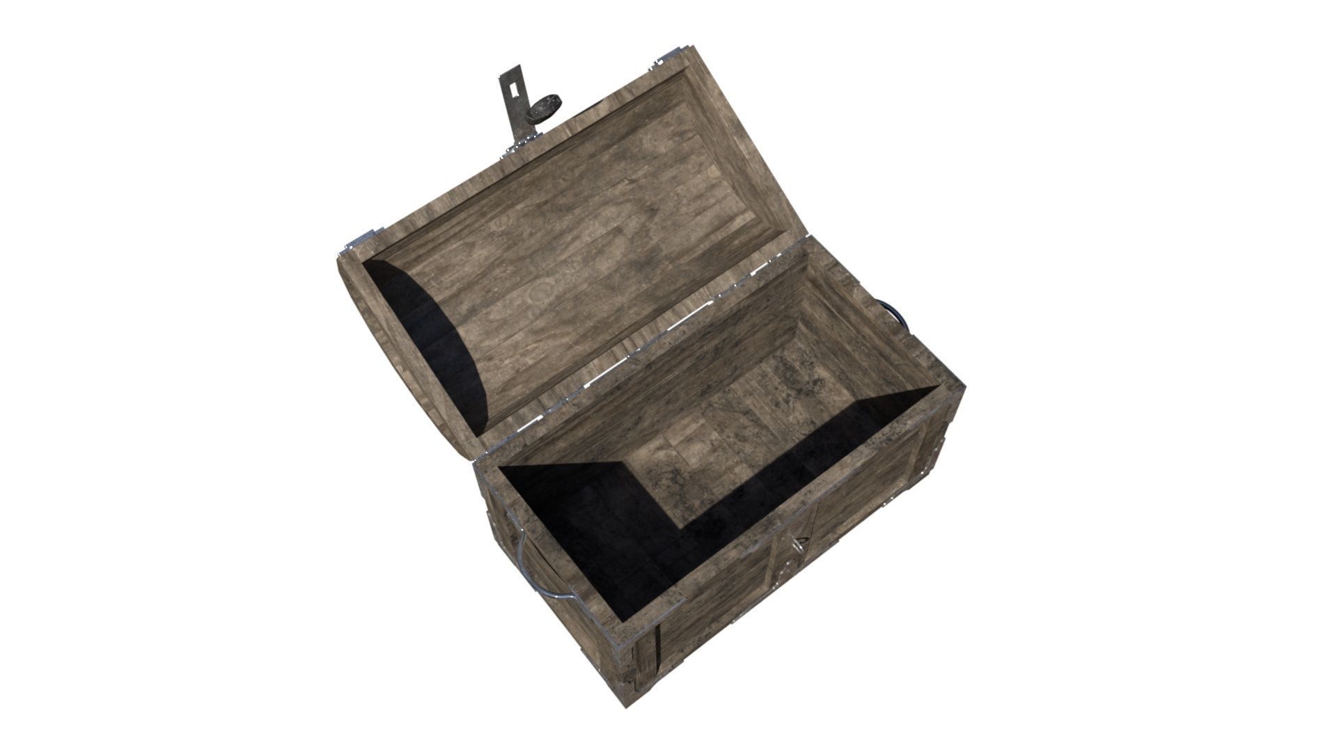 3D Treasure Chest Corona 3D model CGTrader