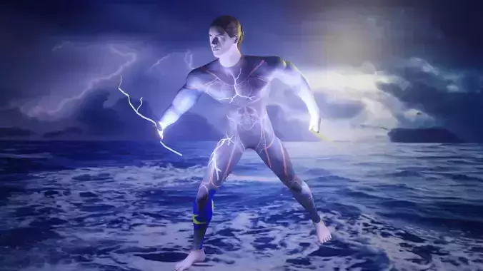 Lightening Bolt 3D model