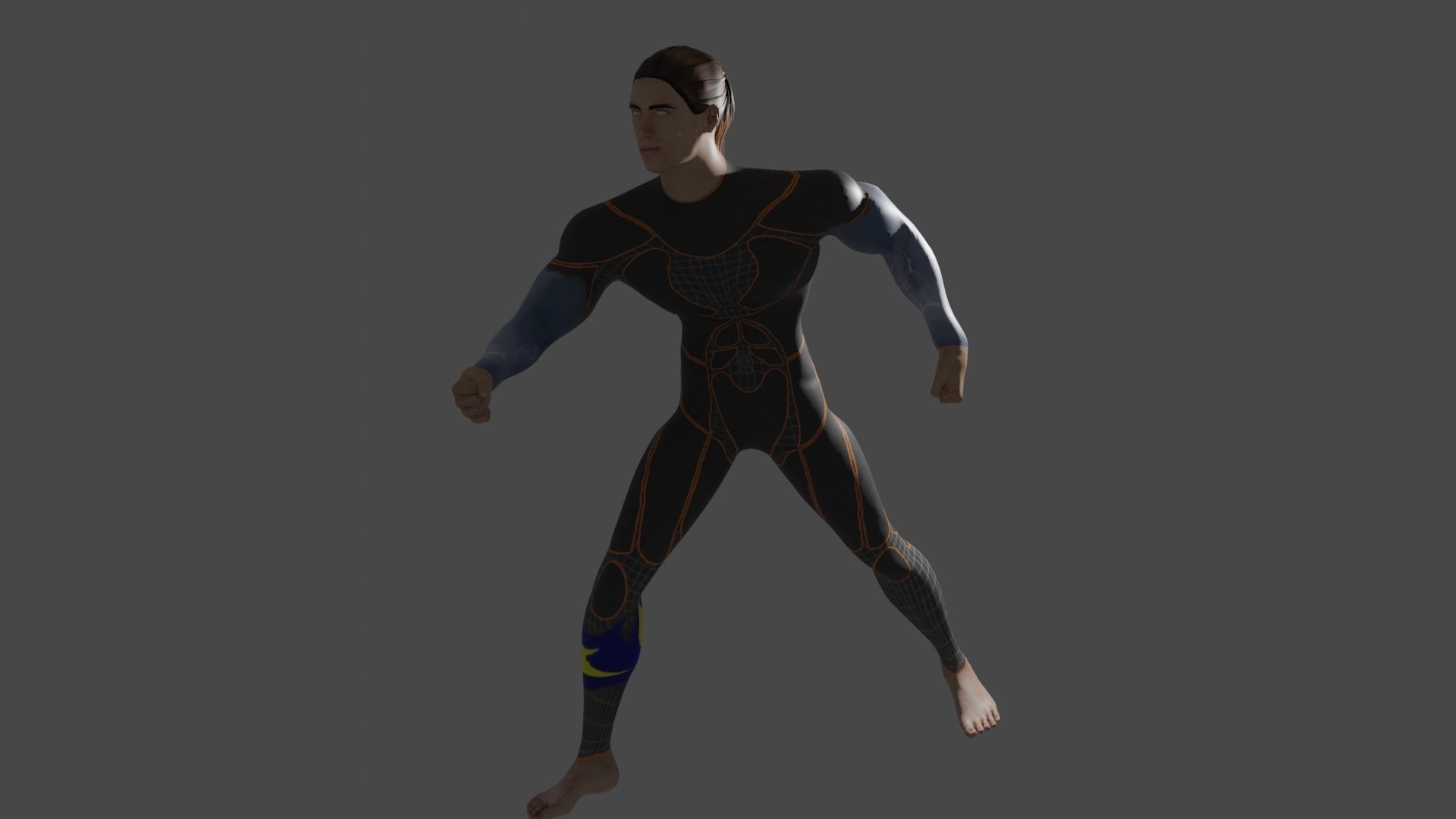 Lightening Bolt 3D model_2