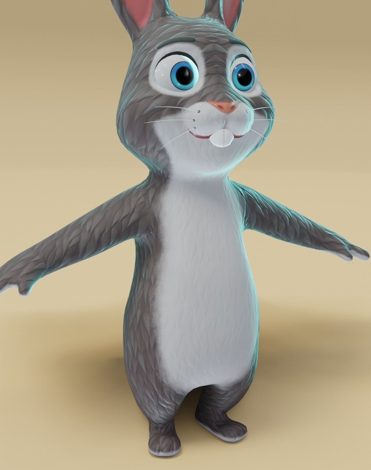 Easter 3D Model Low-poly 3D model_26