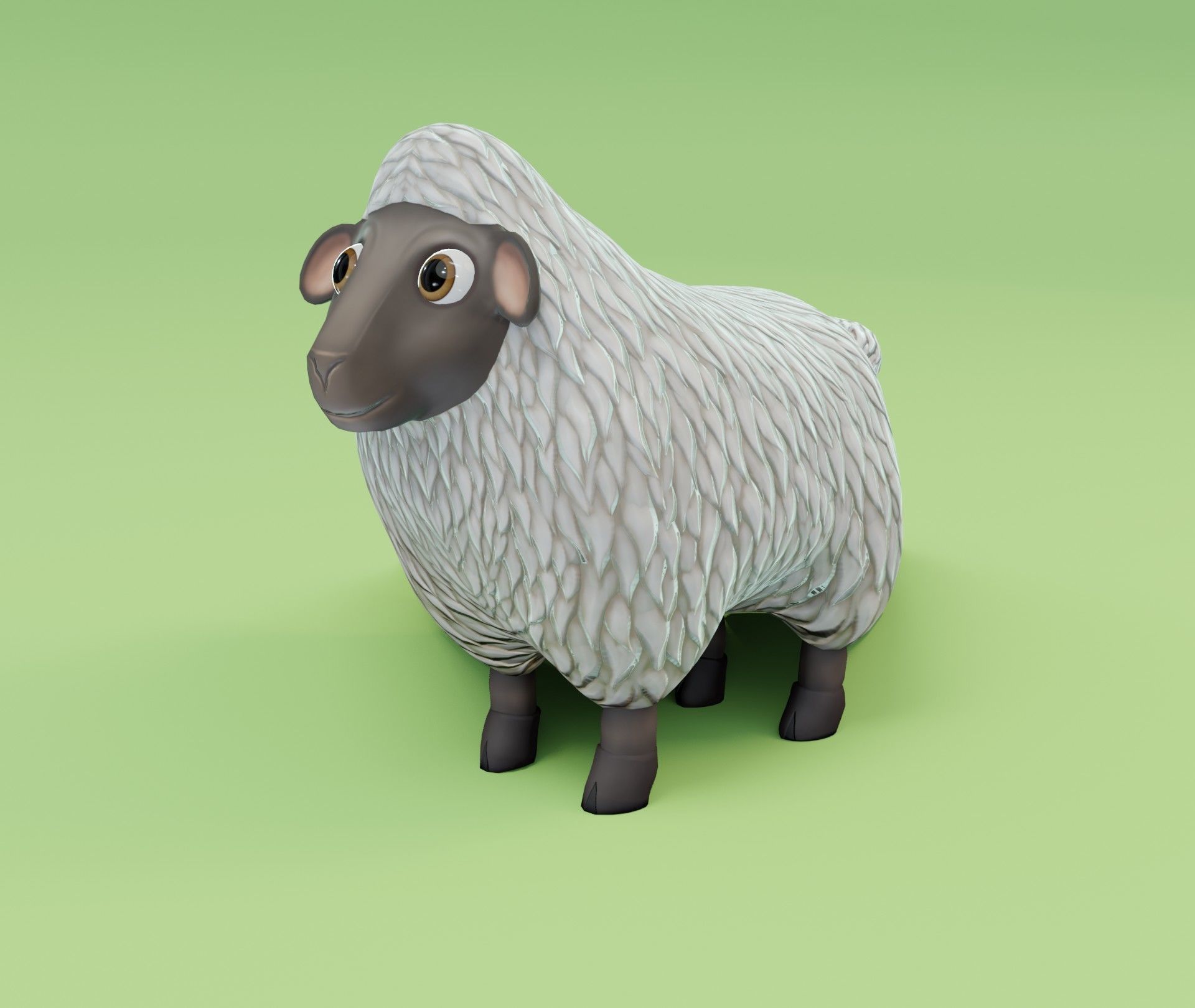 Easter 3D Model Low-poly 3D model_58