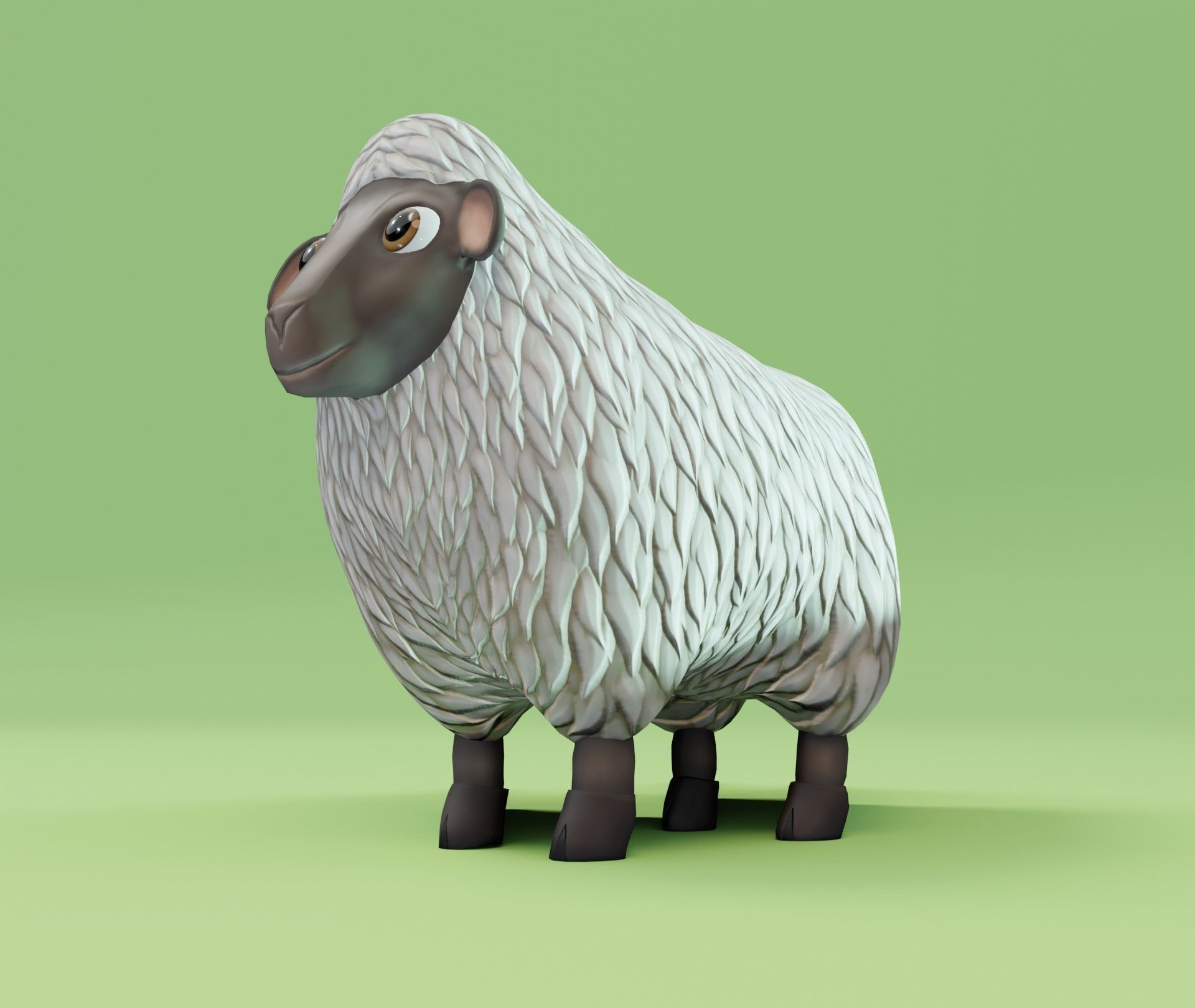 Easter 3D Model Low-poly 3D model_60