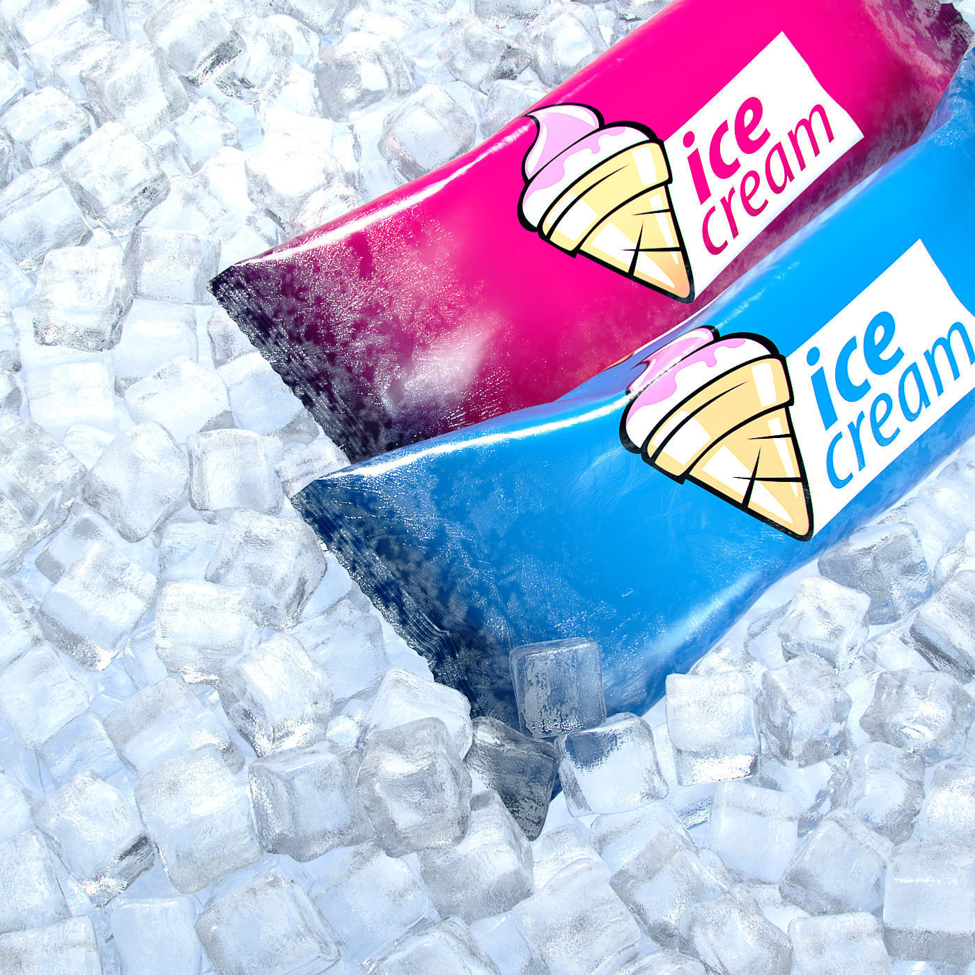 Ice cream 3D model_1