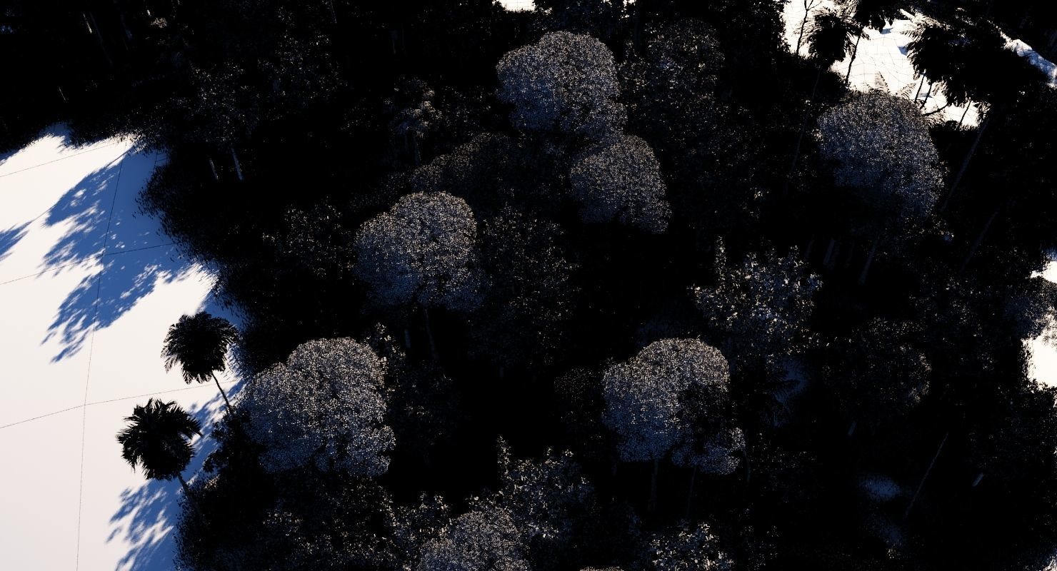 Green Earth Globe 3D model_14