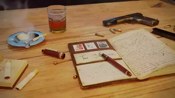 TT-33 Handgun Composition 