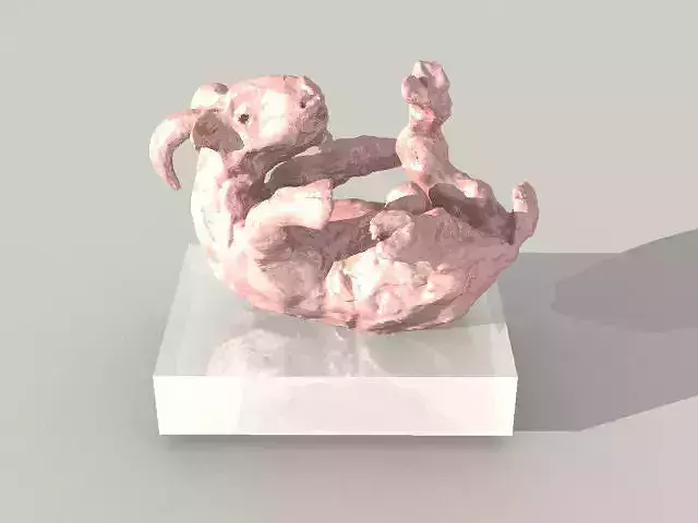 CABRITA JUGANDO 3D print model