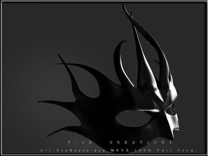 MASK 06 Low-poly 3D model_7