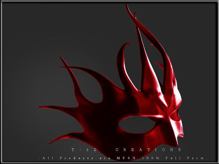 MASK 06 Low-poly 3D model_6