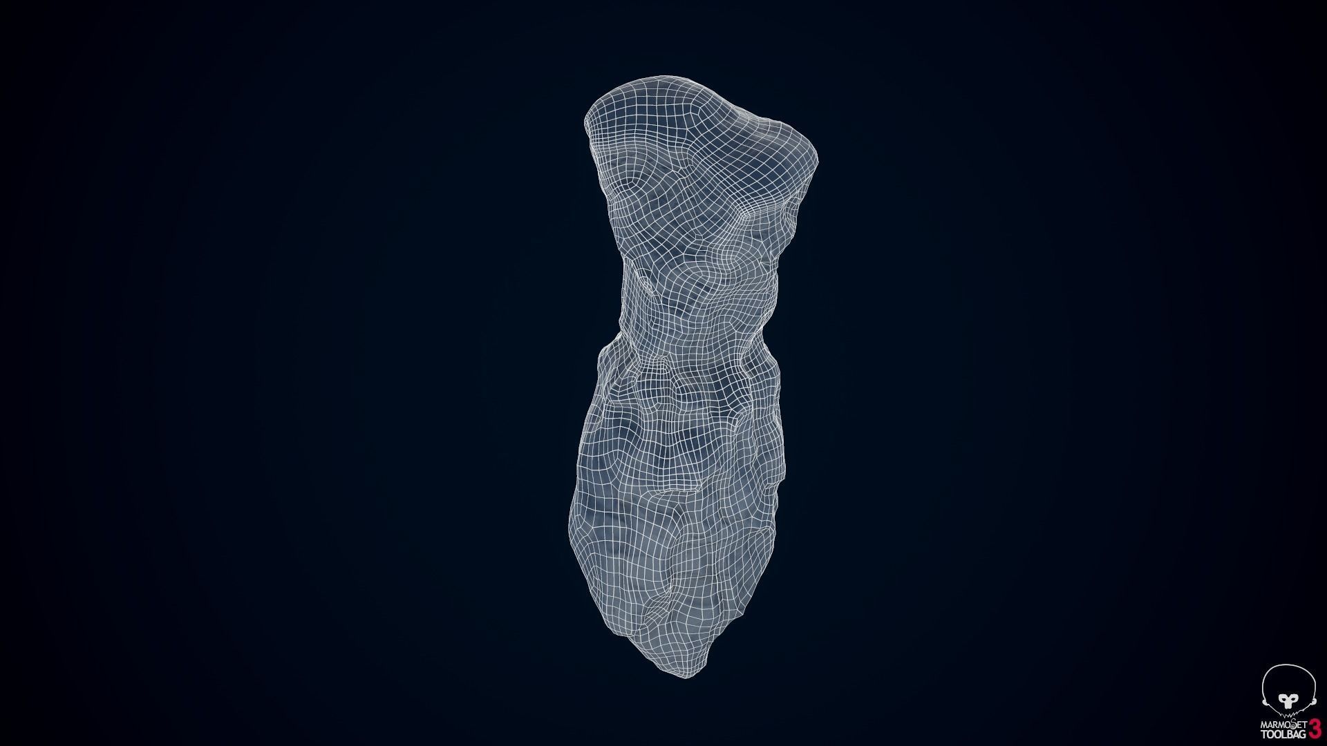 Icebergs collection iceberg floating in ocean Low-poly 3D model_31