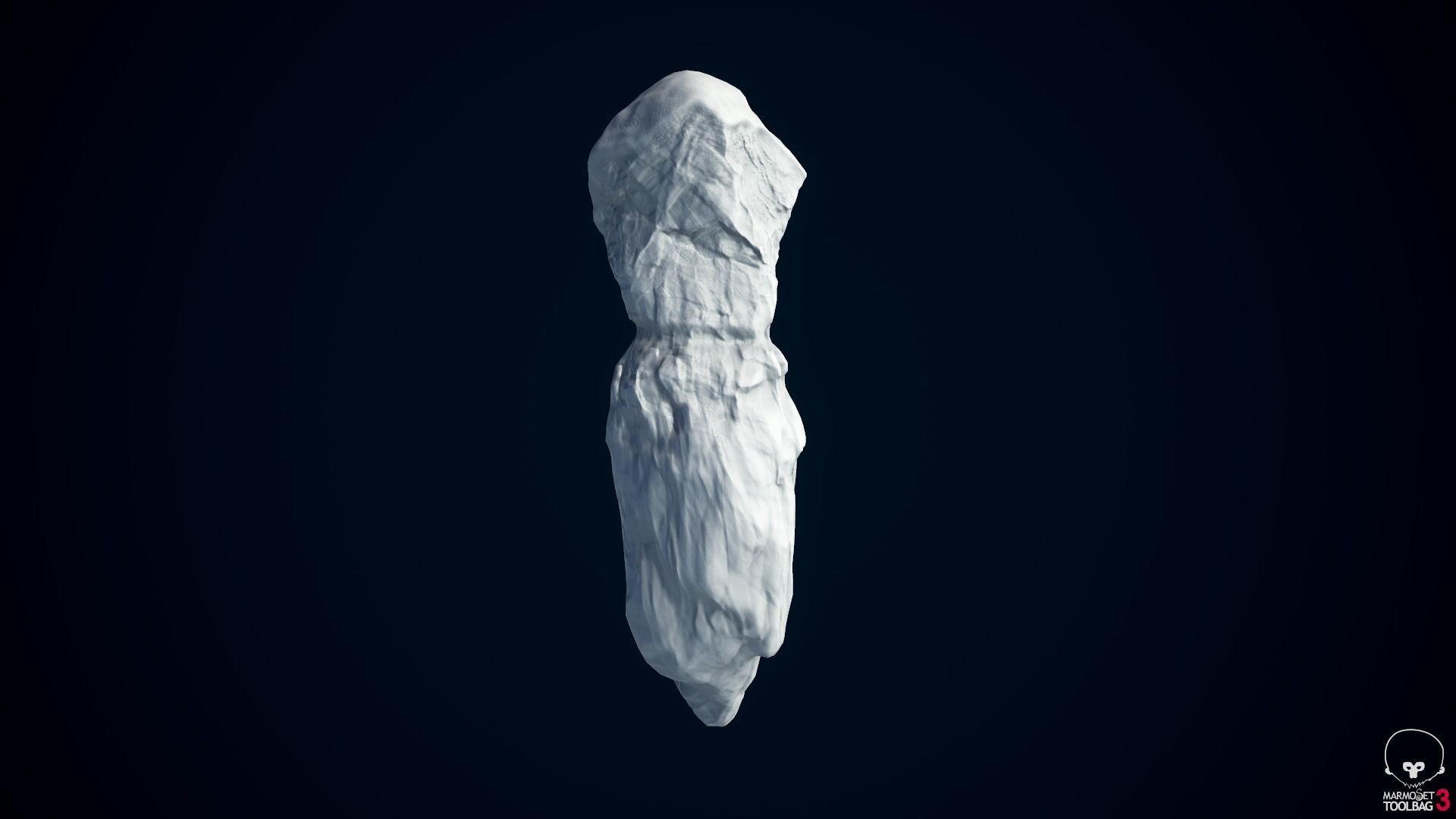 Icebergs collection iceberg floating in ocean Low-poly 3D model_23