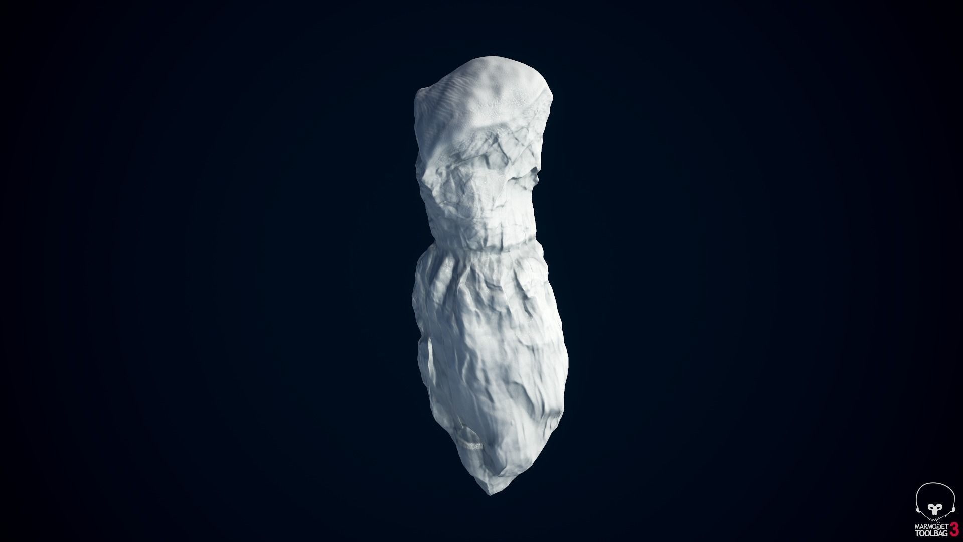Icebergs collection iceberg floating in ocean Low-poly 3D model_28