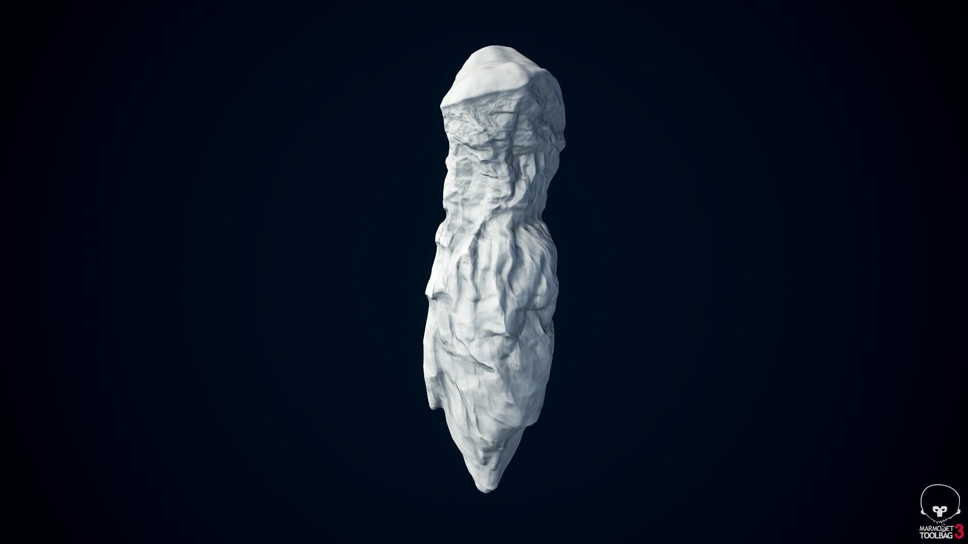 Icebergs collection iceberg floating in ocean Low-poly 3D model_24