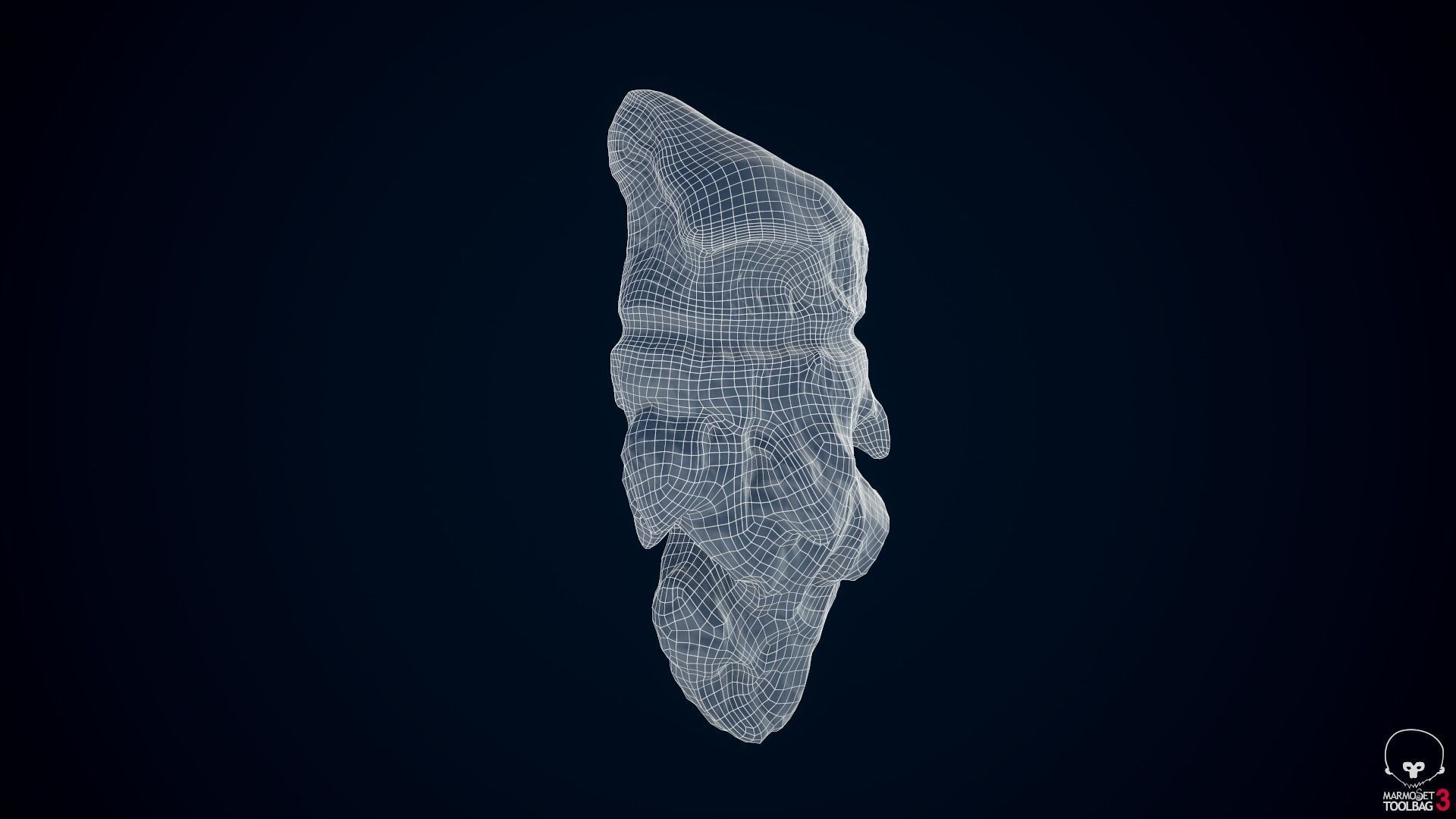 Icebergs collection iceberg floating in ocean Low-poly 3D model_43