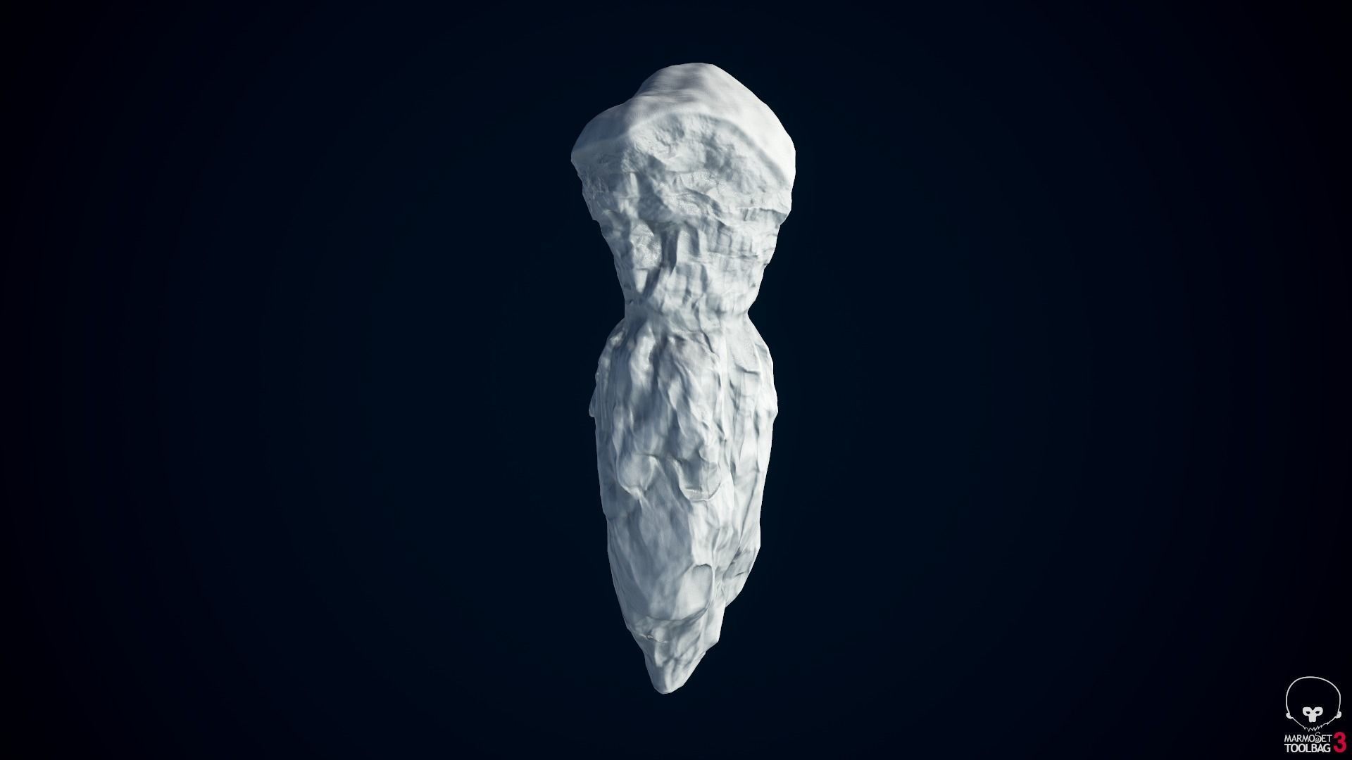 Icebergs collection iceberg floating in ocean Low-poly 3D model_25