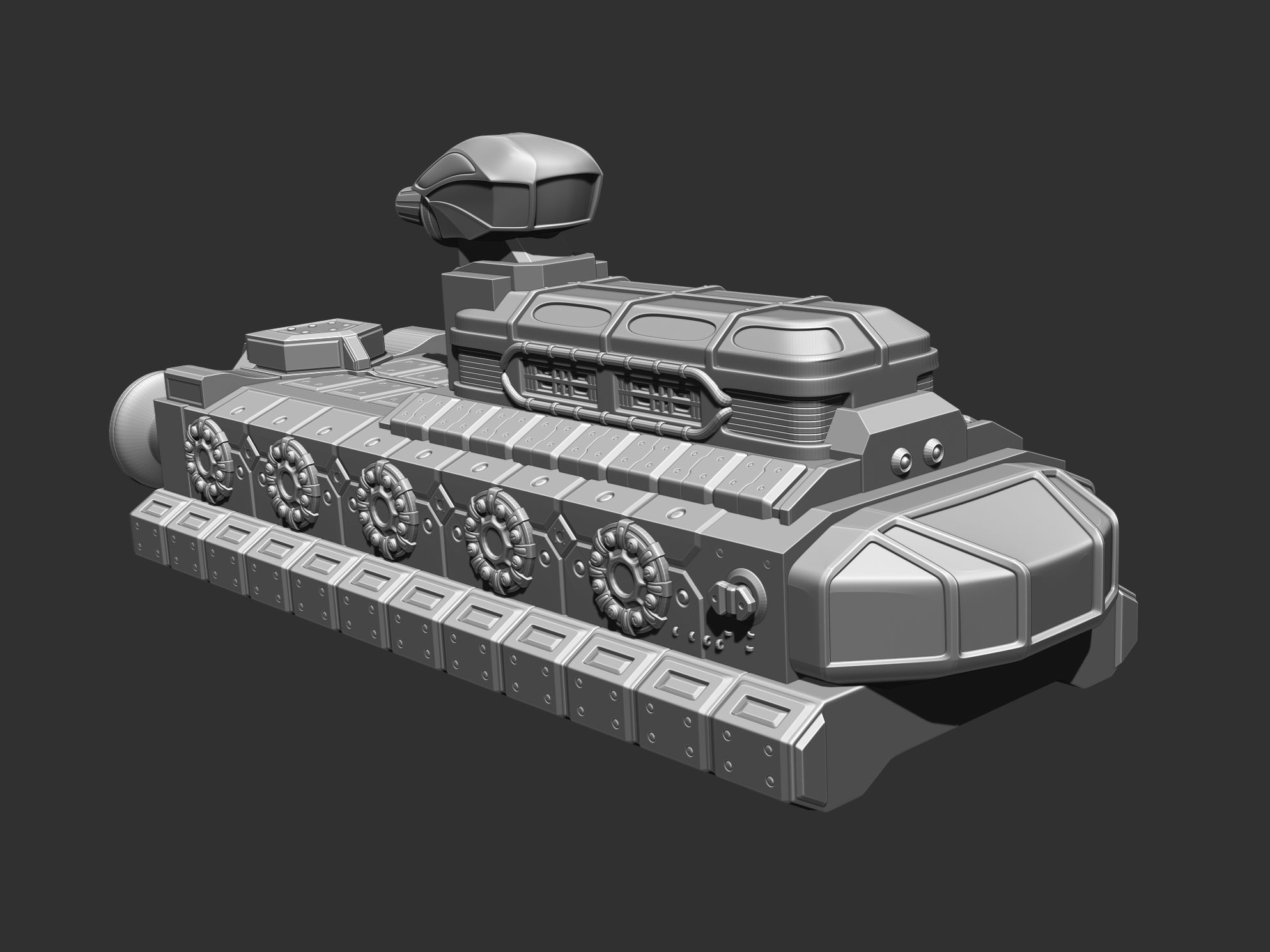 Submarine of the future for planetary exploration 3D print model_1