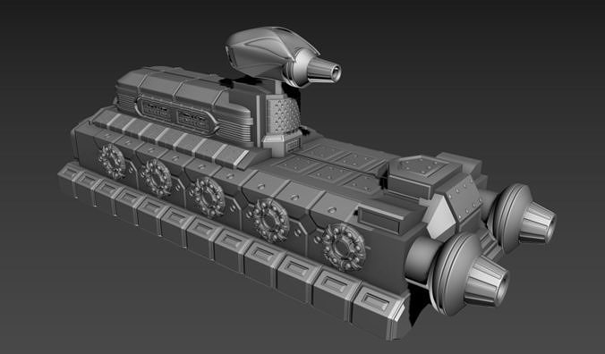 Submarine of the future for planetary exploration 3D print model
