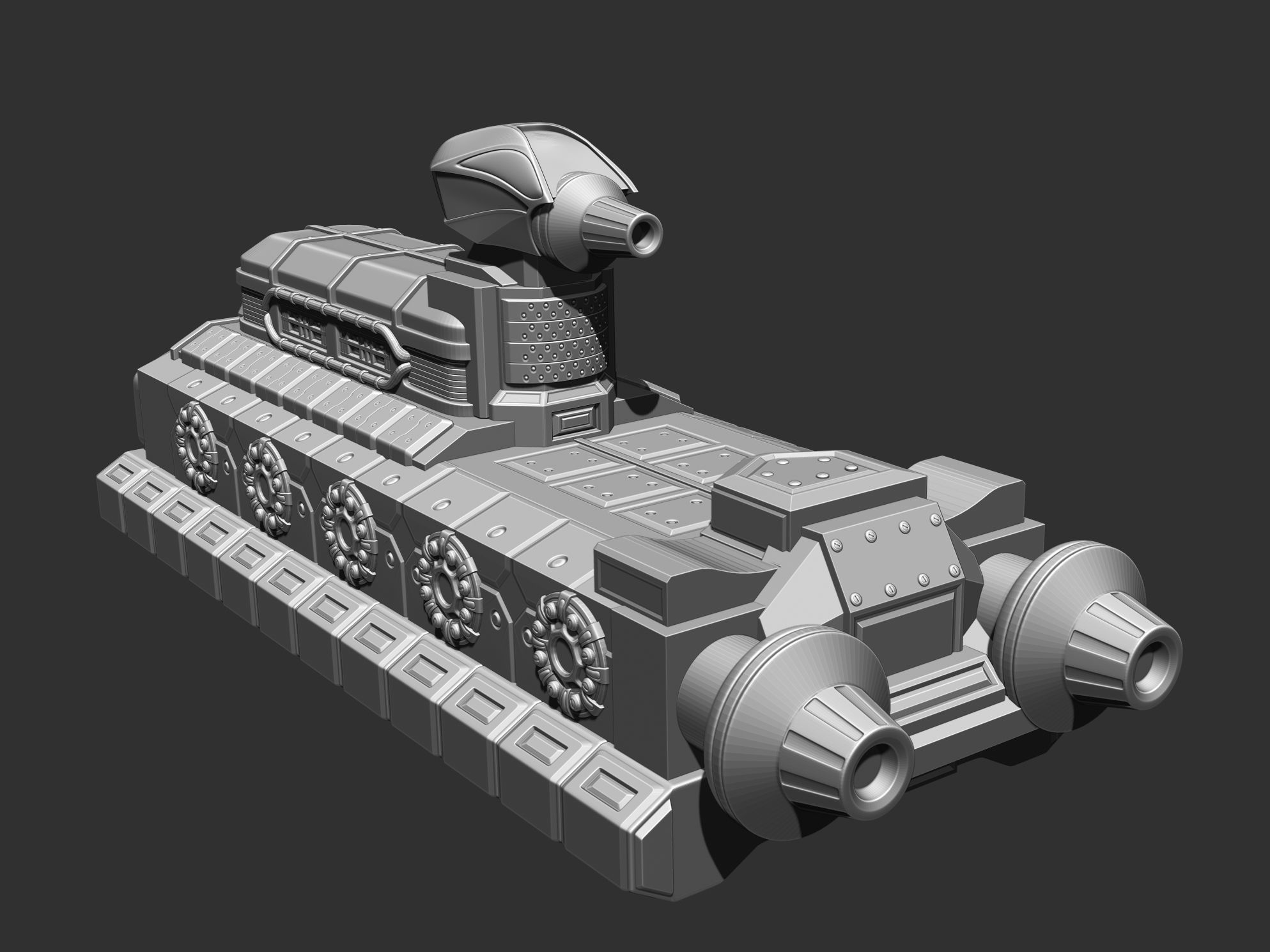 Submarine of the future for planetary exploration 3D print model_2