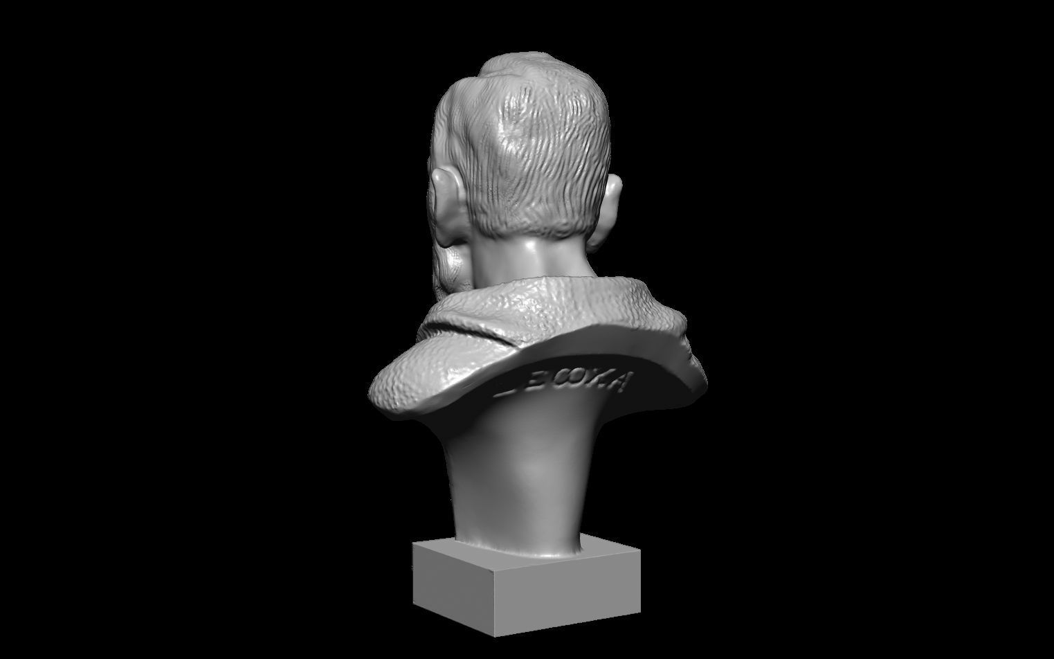 padre pio da Petrelcina 3D print model_12