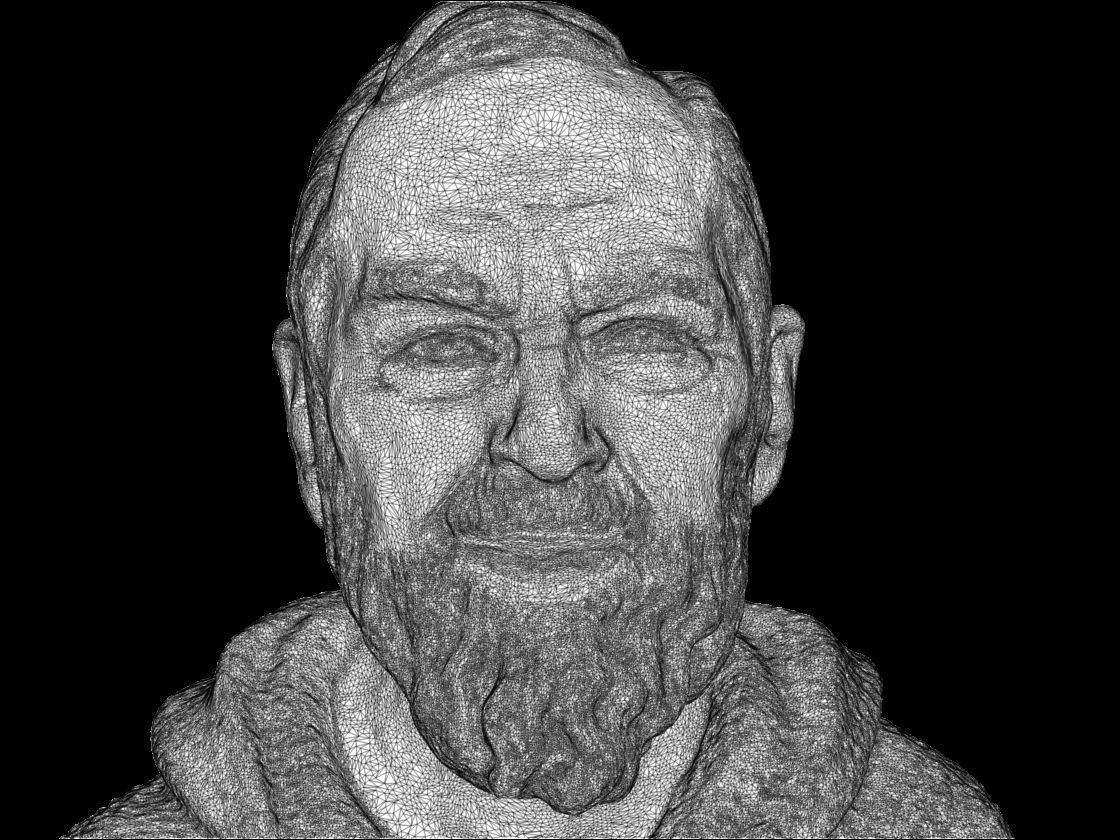 padre pio da Petrelcina 3D print model_19