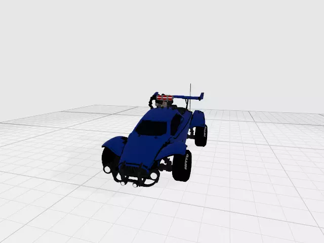 Blue Octane Rocket League  3D print model_0