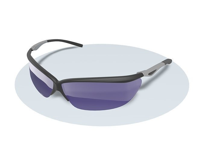 Sunglasses sports 3D model