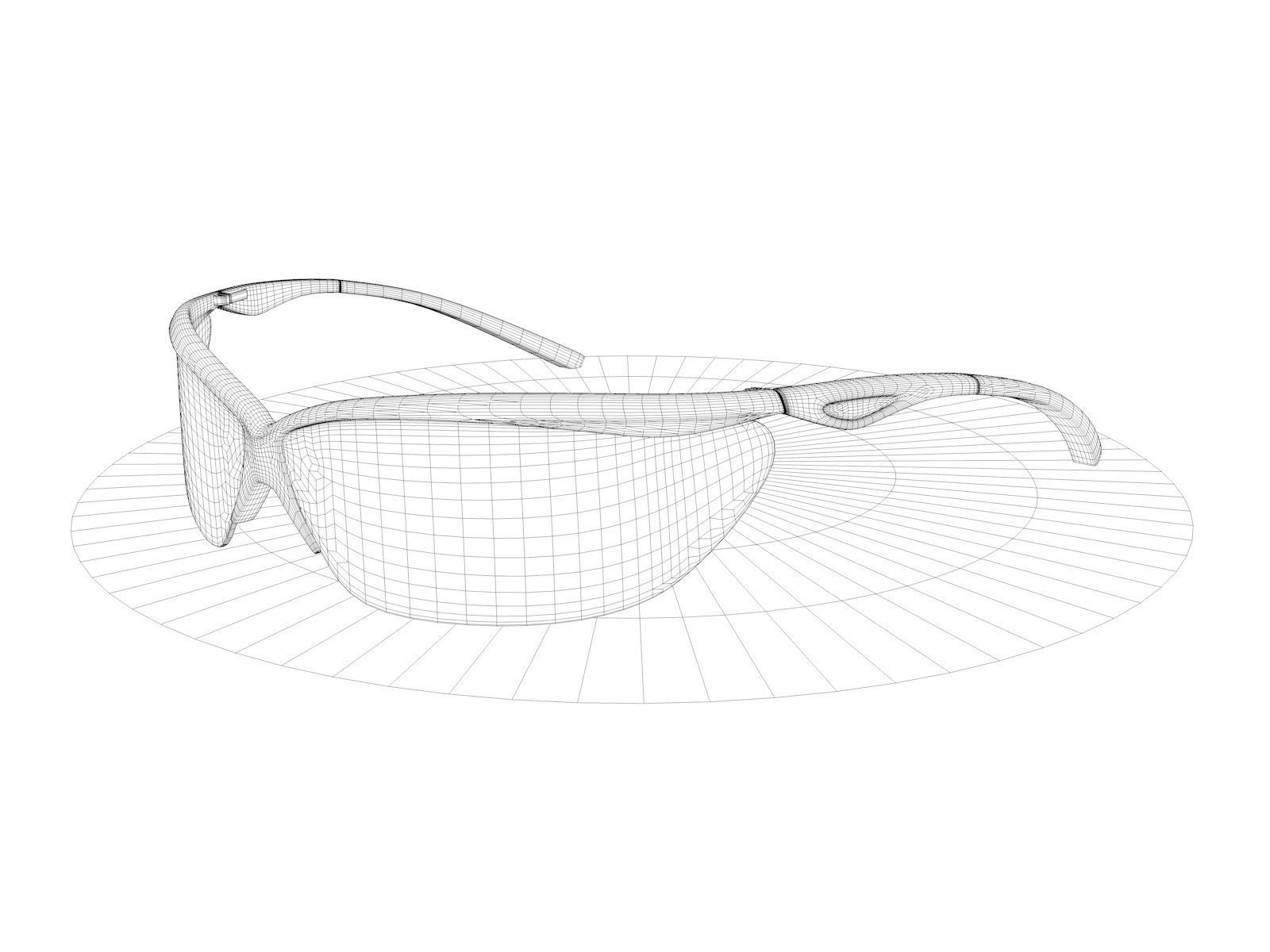 Sunglasses sports 3D model_3