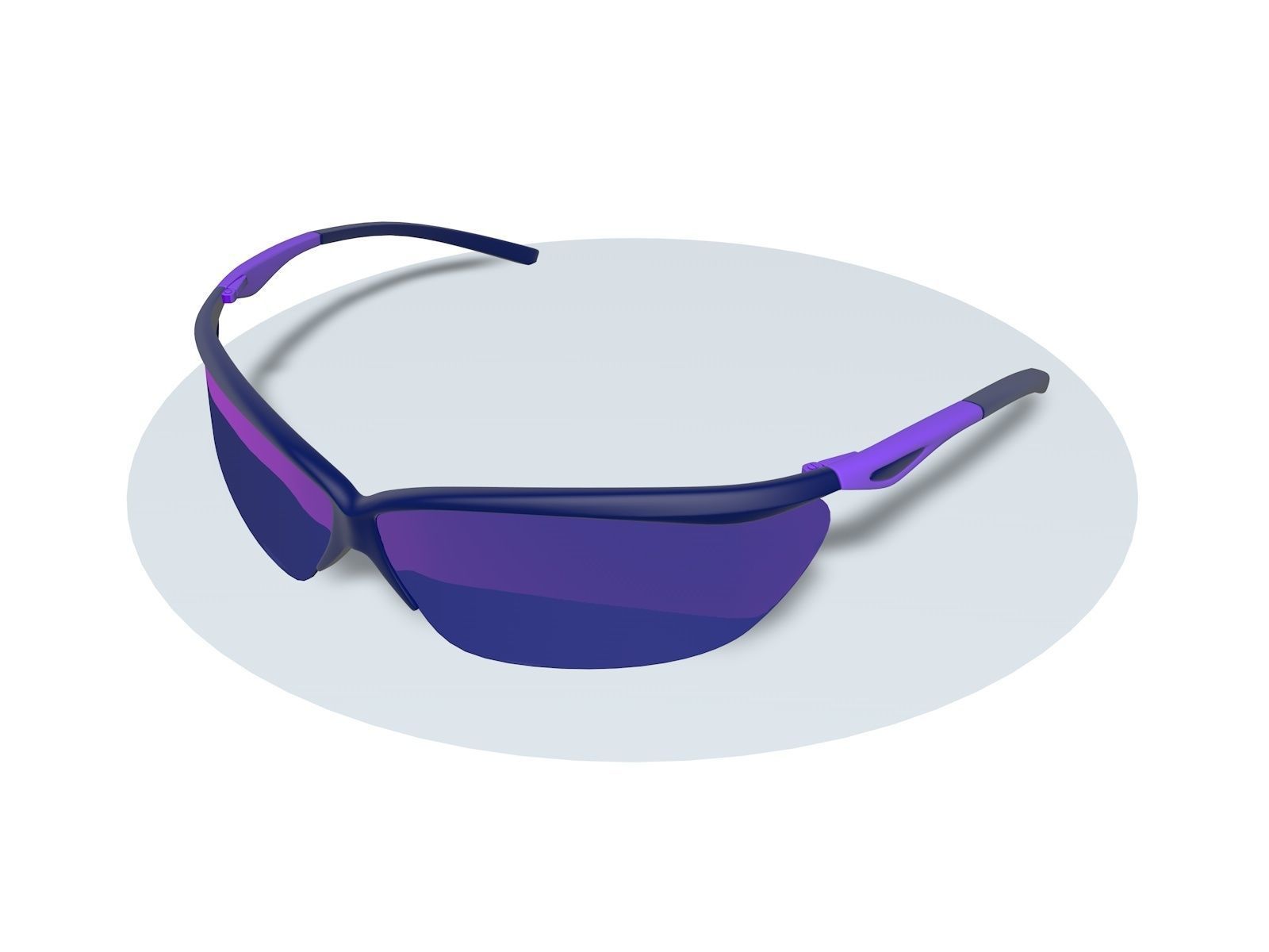 Sunglasses sports 3D model_7